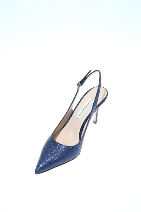 scarpe chanel blu